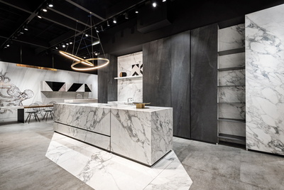 island & bespoke hidden storage