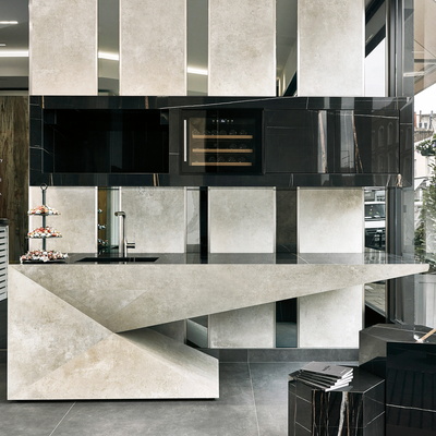 kitchen bar w/cladding