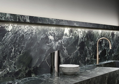 standard worktop w/integrated sink