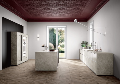 standard island countertop w/units