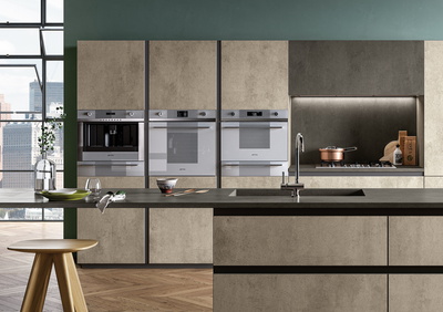 ISLAND COUNTERTOP W/integrated sink & OVERHANG