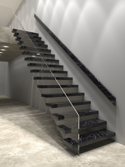 cantilever steps