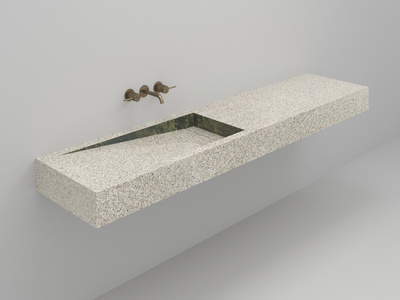 wall-mounted washbasin 
