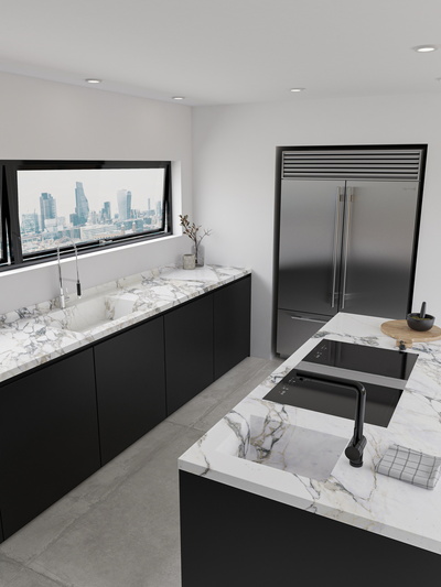 50 mm island countertop 