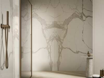 Marble Statuario Bookmatched