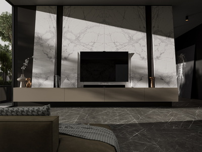Marble White Bookmatched