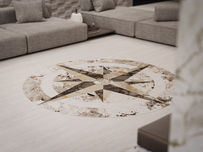 inlay floor star Onyx Miele | Riverbed | Tundra