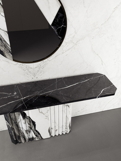 Calacatta Renoir & Black Calacatta