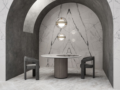 Black Calacatta & Eternal White