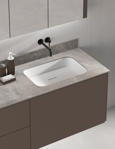 Vanity Top with rectangular cut out