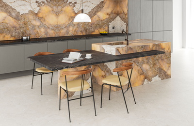 Infinita Stone & Golden Ambra