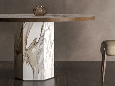 Hexagon Base | Metal Edge Venner | Macchia Vecchia