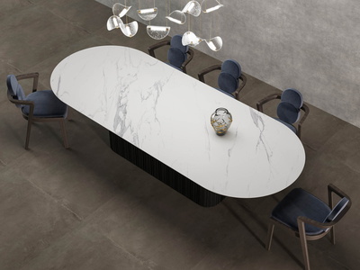 Pedestal Wooden Base | 20mm | Statuario 