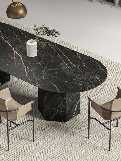 Twin Hexagon Base | 12mm | Laurent Golden