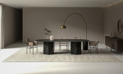 Twin Hexagon Base | 12mm | Laurent Golden