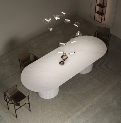 Twin Circular Base | 20mm | Raffaello