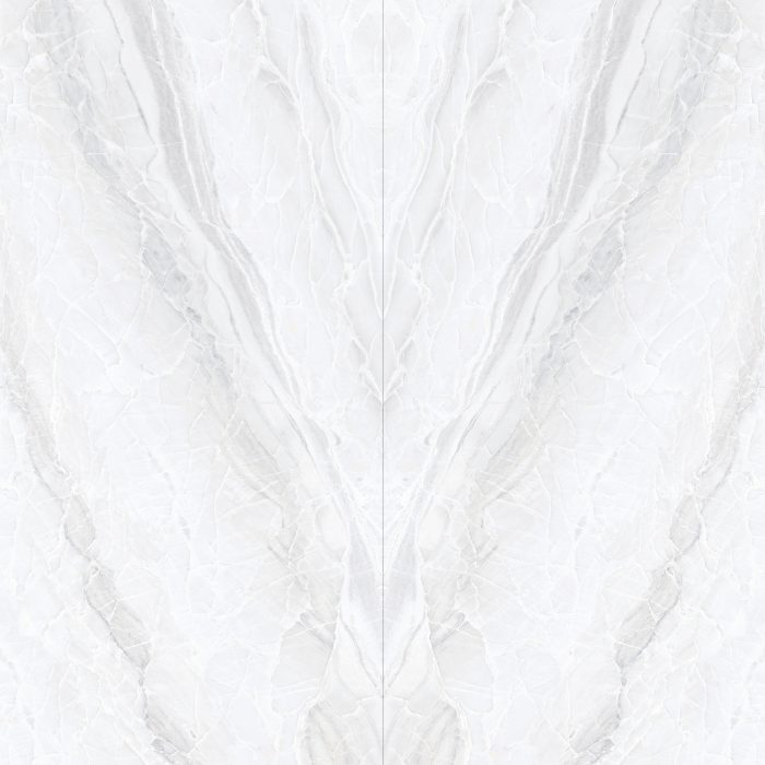 Bookmatch Bliss - Paradise White Bookmatched – Polished