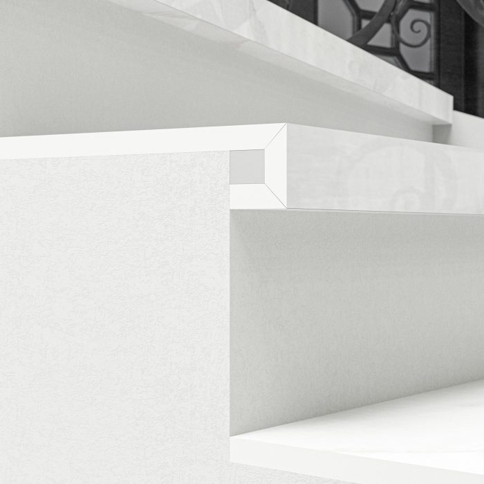 Mitred Apron Return Edge Profile - Straight