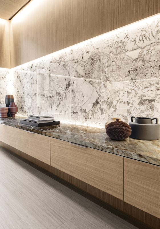 Woodstone – Mulberry (furniture) & Maple (floor) 42215