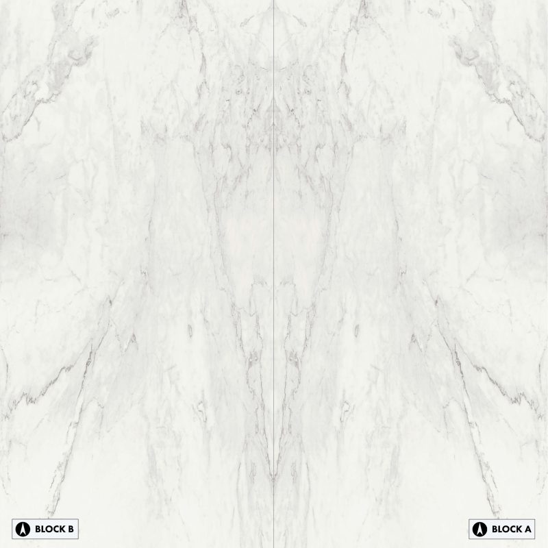 Bookmatch Bliss - Marble Calacatta Bookmatched – Natural