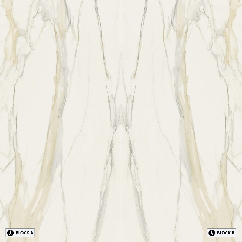 Esclusivo - Aurum Calacatta Bookmatched – Polished