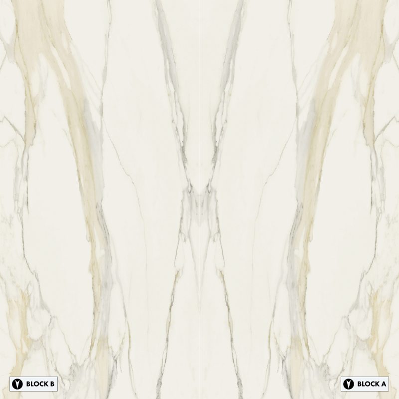 Esclusivo - Aurum Calacatta Bookmatched – Polished