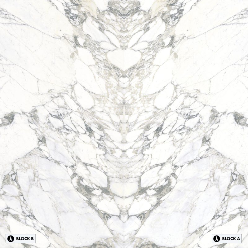 Stone Sense - Arabescato Bookmatched – Polished