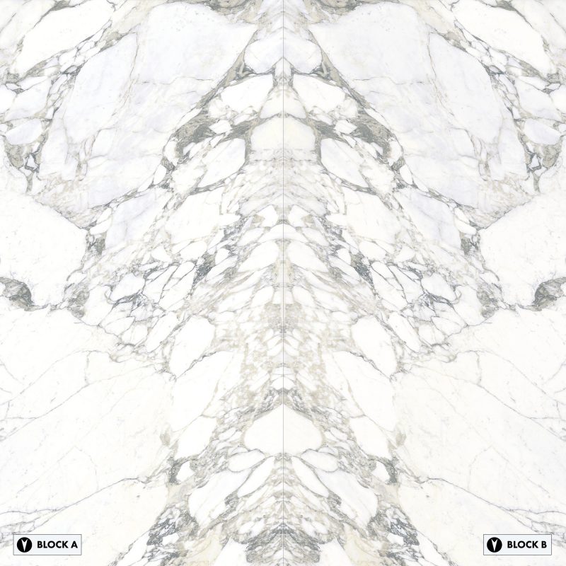 Stone Sense - Arabescato Bookmatched – Polished
