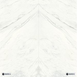 Grandi Marmi - Bianco Elegante Bookmatched – Polished