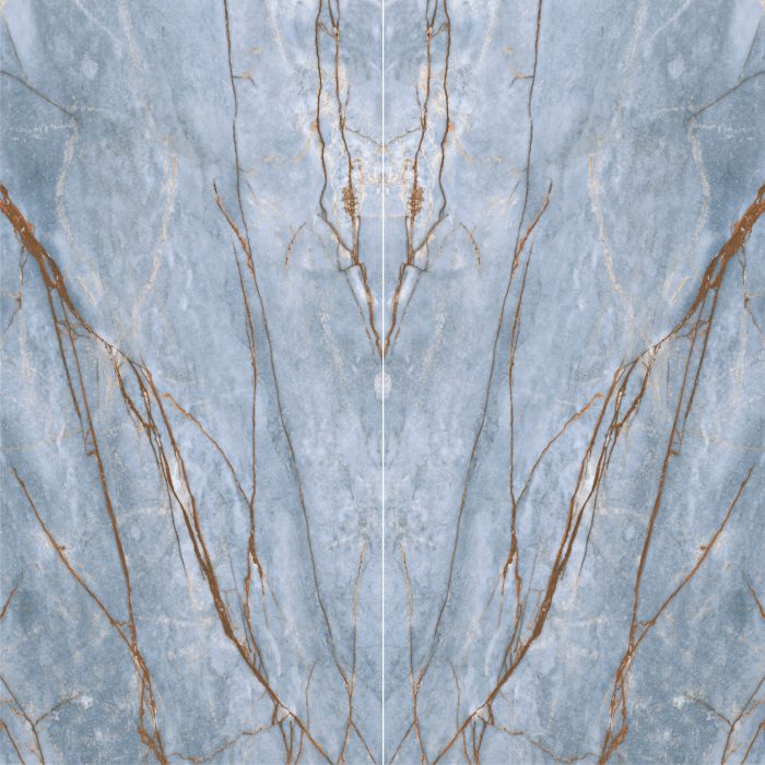 Bookmatch Bliss - Bluedeep Bookmatched – Polished