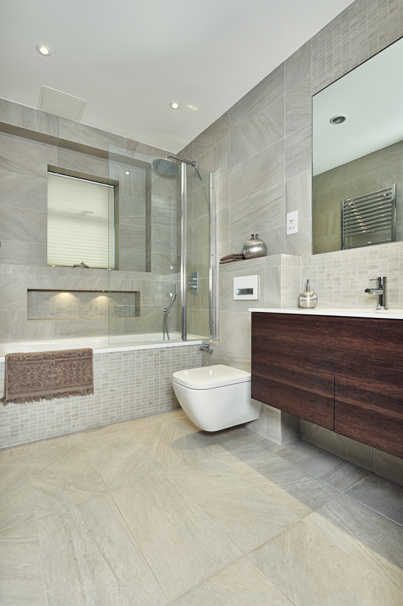 Grigio Natural Porcelain Tile From Our Forte Collection