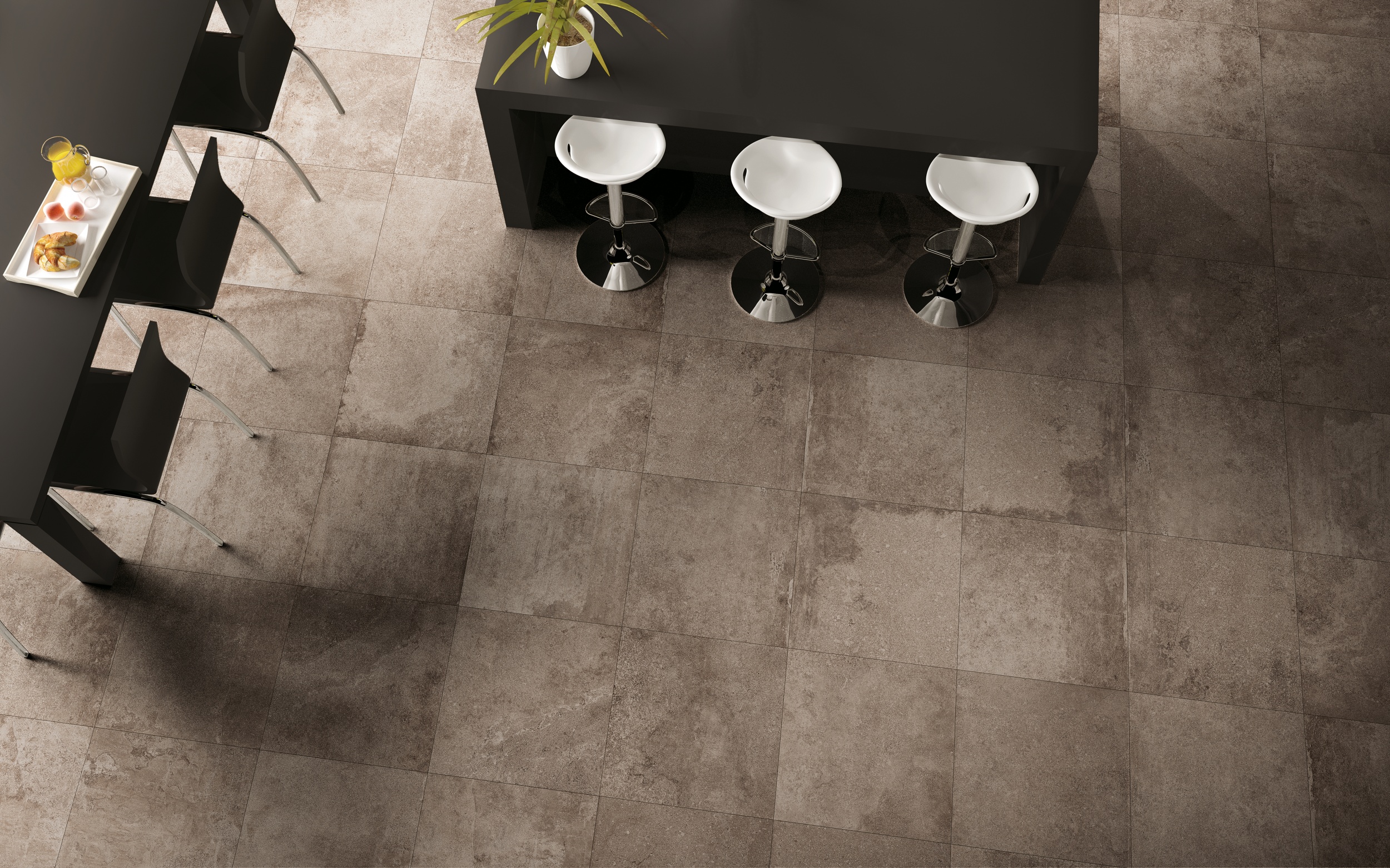 Piombo Natural porcelain tile from our Heritage Tile Collection