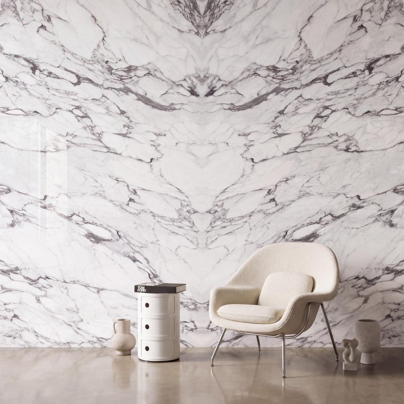 Arabescato White bookmatched 58813