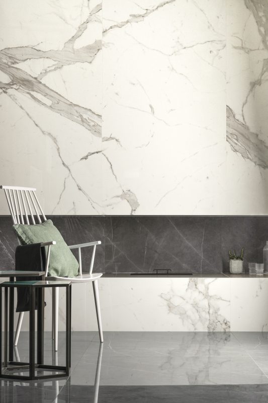 Stone Sense – Calacatta & Grey Marble 24950