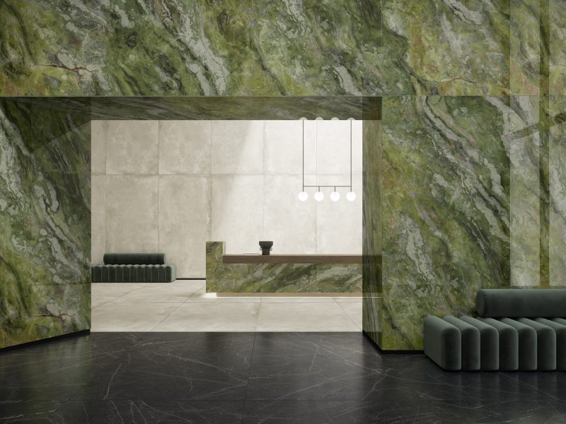 Brilliant Green & Nero Marquina (Photo ID: 18962)