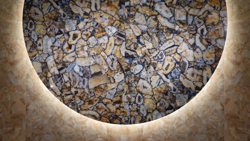 Gem Stone – Gold Agate 15370