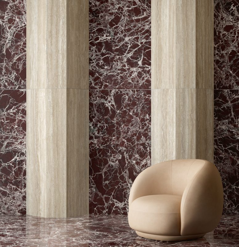 Stone Sense – Travertino & Rosso Levanto 22715