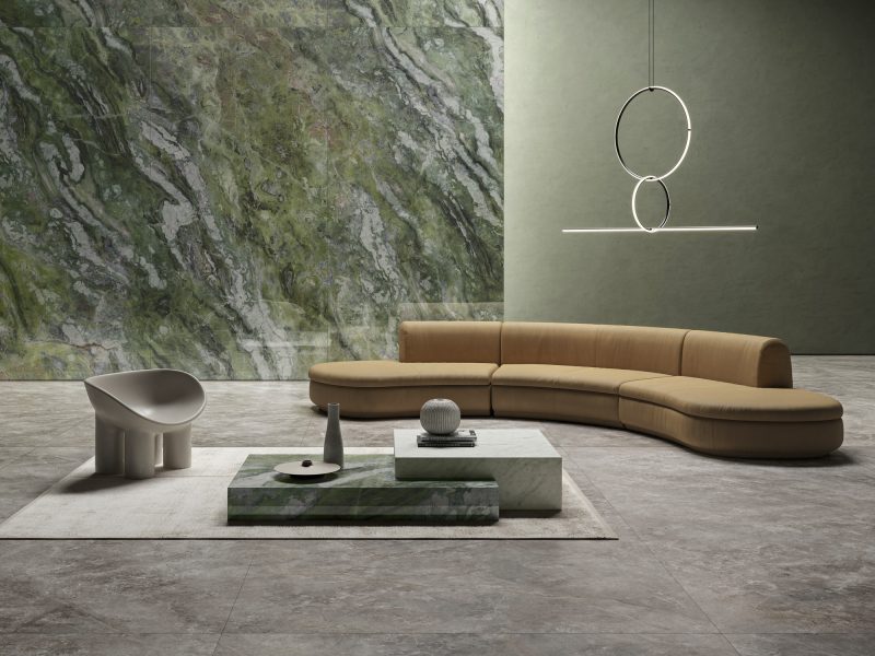 Majestic – Etruscan Grey & Casa Dei Marmi – Irish Green 28181