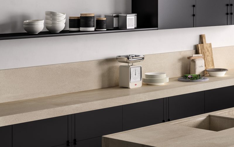 standard worktop with upstand 18855