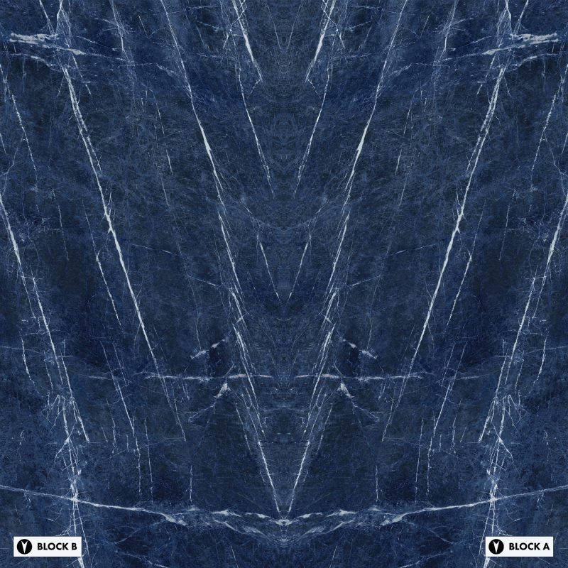 Lussoria - Lapis Blue Bookmatched – Polished