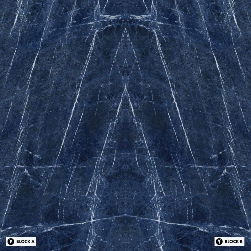 Lussoria - Lapis Blue Bookmatched – Polished
