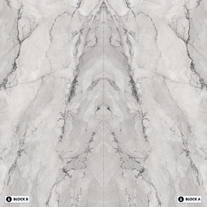 Bookmatch Bliss - Michelangelo Bianco Bookmatched – Silk