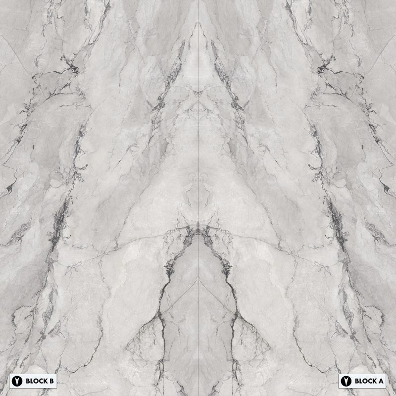 Bookmatch Bliss - Michelangelo Bianco Bookmatched – Silk