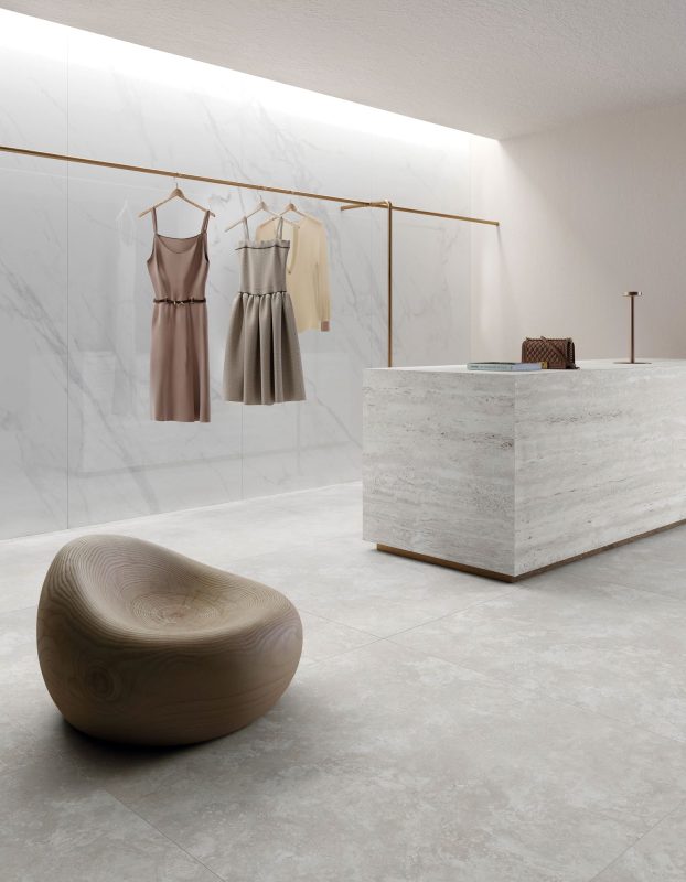 Travertine Sense – Mist Cross 55005