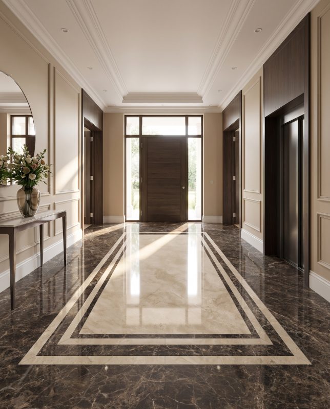 Grandi Marmi – Monarch Brown & Majestic – Marfil 58050 Grandi Marmi – Monarch Brown & Majestic – Marfil 58050