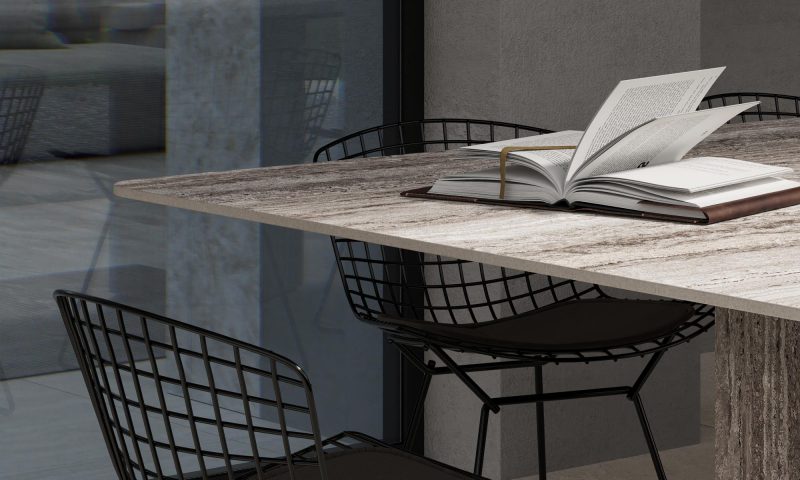 Travertine Silver Grey 55215