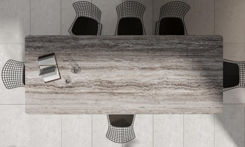 Travertine Silver Grey 55216