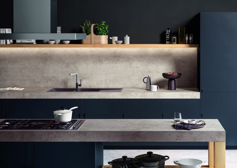 worktop w/matching splashback 17505