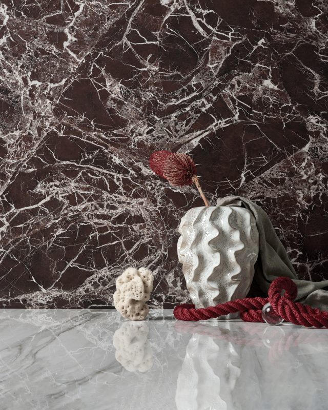 Rosso Levanto & cremo calacatta 35326