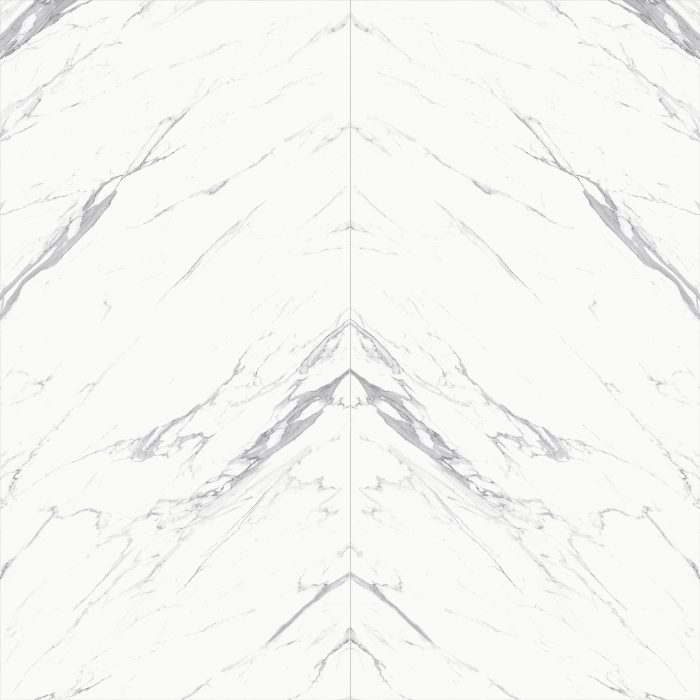Marble Slabs - Nuovo Statuario Bookmatched – Silk